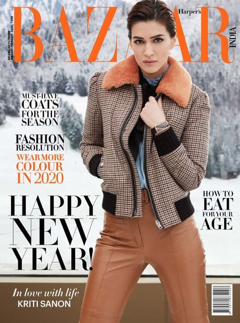 Harper's Bazaar India January 2020 Cover... — Harper's Bazaar India