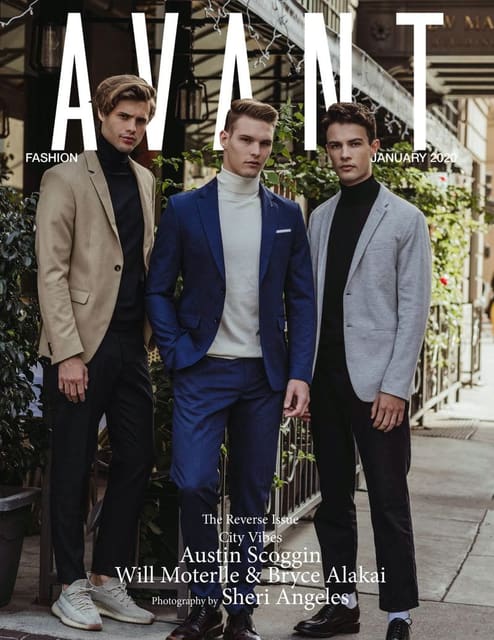 Avant Magazine Cover by Sheri Angeles