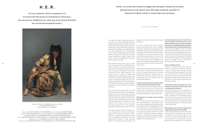 H.E.R. Interview — The Hunger Magazine
