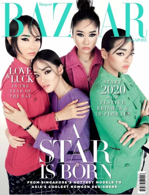 Harper's Bazaar Singapore January 2020 C... — Harper's Bazaar Singapore