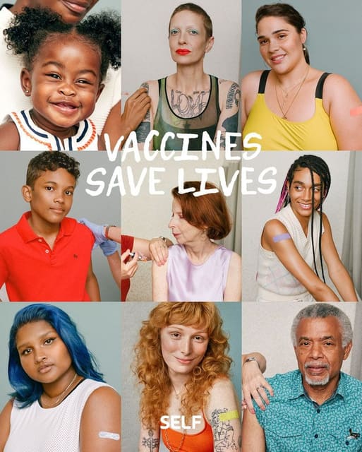 Vaccine Promo — Self Magazine