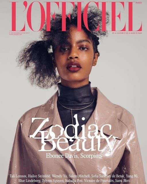 L'OFFICIEL PARIS DEC/JAN 2020 COVER — L'Officiel Paris