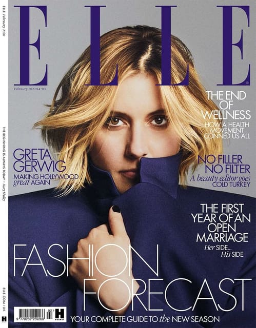 Elle UK February 2020 Cover with Greta G... — Elle UK