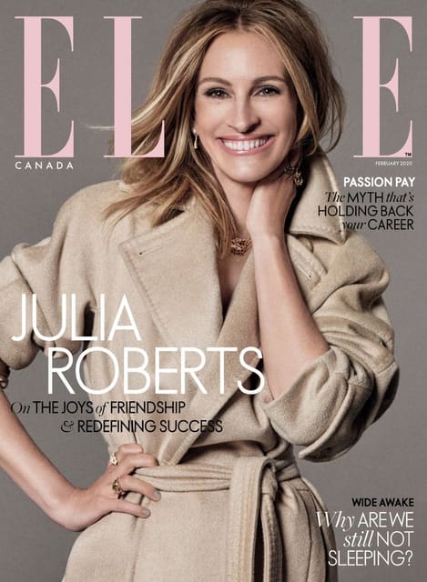 Elle Canada February 2020 Cover — Elle Canada