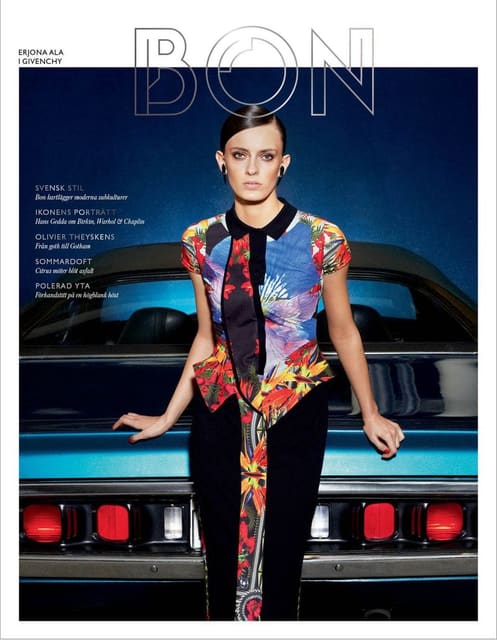 Bon 61 S/S 2012 Two Covers — Bon Magazine
