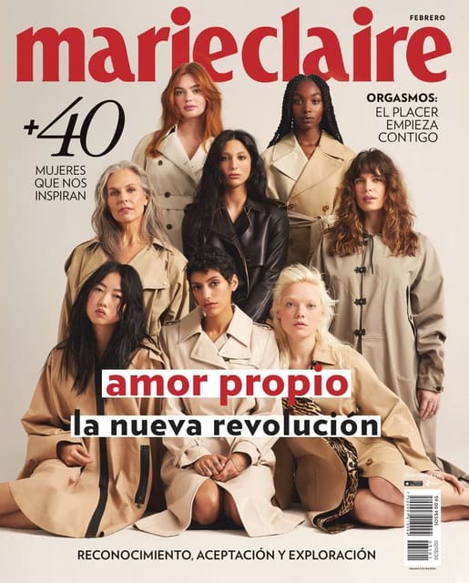 Marie Claire Mexico February 2020 Cover — Marie Claire Mexico