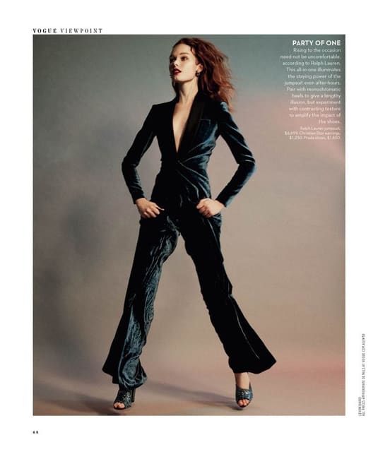 CAST IN STONES — Vogue Australia