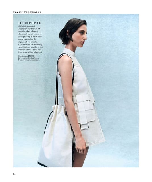 Form Follows Function — Vogue Australia