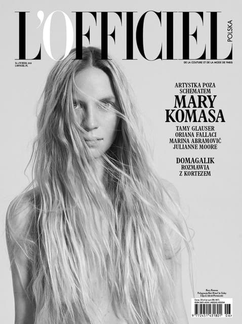 L'Officiel Poland April 2018 Cover with ... — L'Officiel Polska
