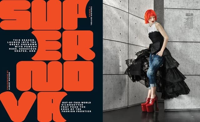 Super Nova — Marie Claire U.S.