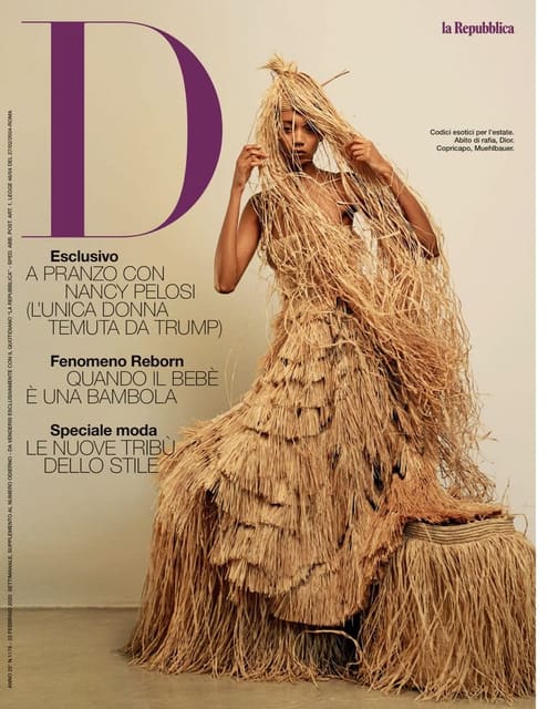 D REPUBBLICA February 2020 Cover — D Repubblica