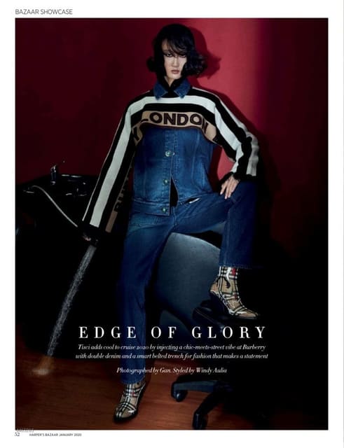 Edge of Glory — Harper's Bazaar Singapore
