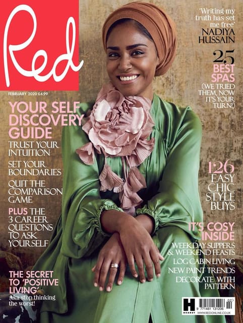 Red Magazine February 2020 Cover: Nadiya... — Red Magazine