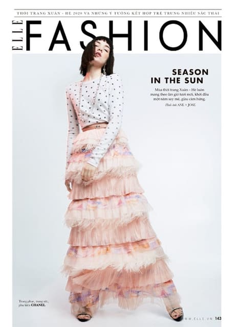 SEASON IN THE SUN — Elle Vietnam