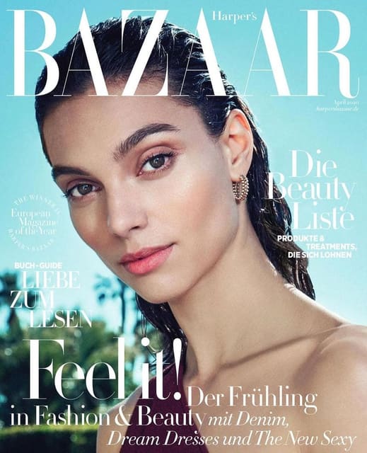 Harper's Bazaar Germany April 2020 Cover — Harper's Bazaar Germany
