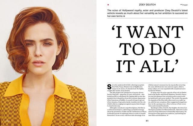 Zoey Deutch — Glass Magazine