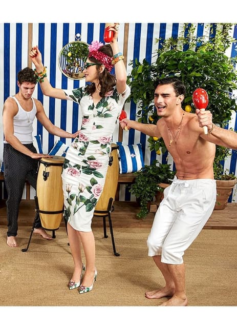 Dolce & Gabbana Tropical Rose S/S 20 Wom... — Dolce & Gabbana