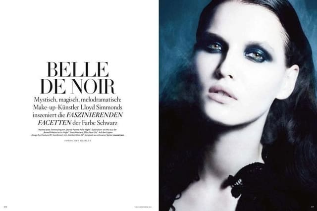 Belle De Noir — Vogue Germany