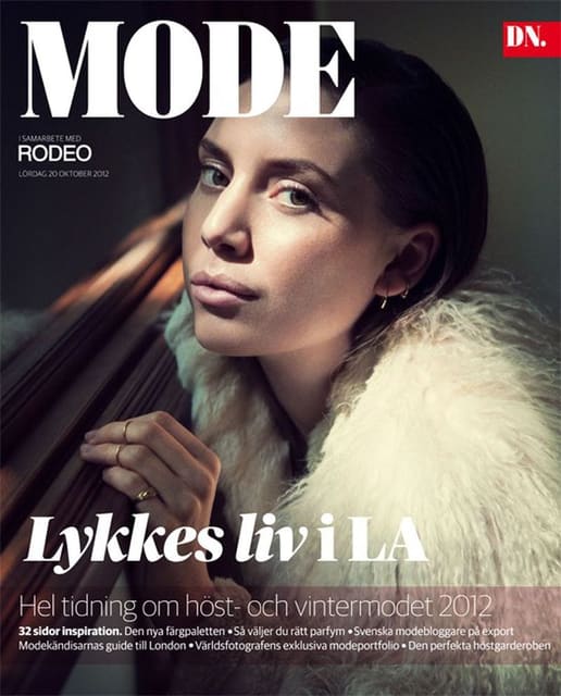 Rodeo Magazine October 2012 Cover with Lykke Li — Rodeo Magazine