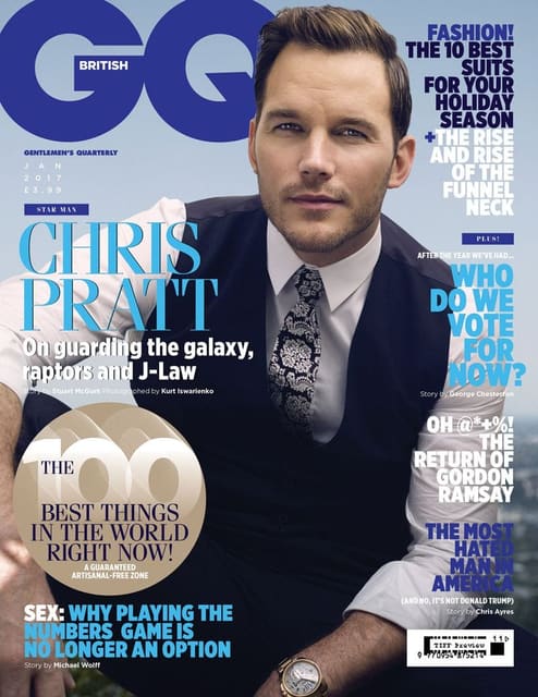 GQ UK September 2017 Cover — British GQ