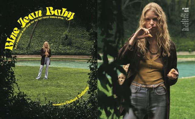 Blue Jean Baby — Marie Claire U.S.