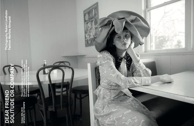 Dear Friend: Solitude or Company — Muse Magazine