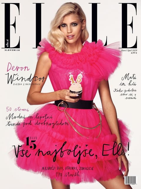 Elle Slovenia March 2020 Cover — Elle Slovenia