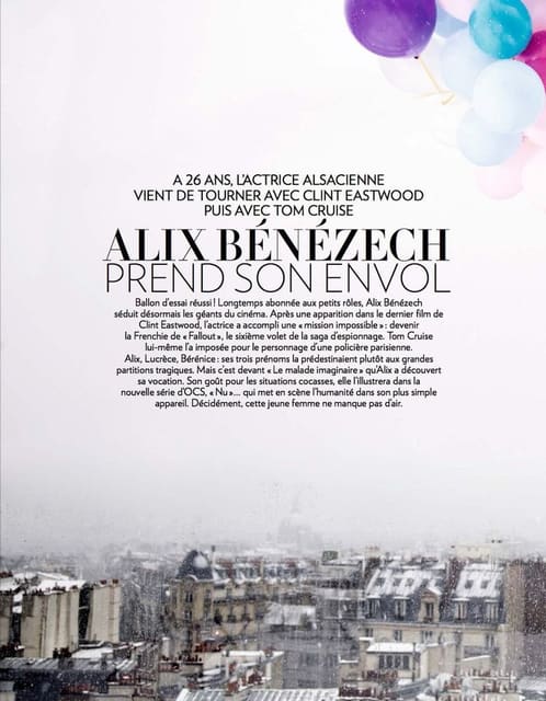 Alix Bénézech prend son envol — Paris Match
