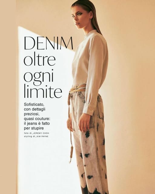 Denim Oltre Ogni Limite — Grazia Italy