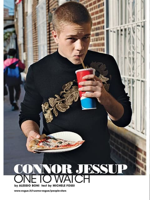 Connor Jessup — L'Uomo Vogue