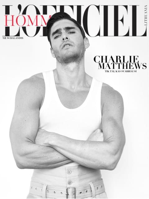 L'Officiel Hommes Lithuania April 2020 Cover — L'Officiel Hommes Lithuania