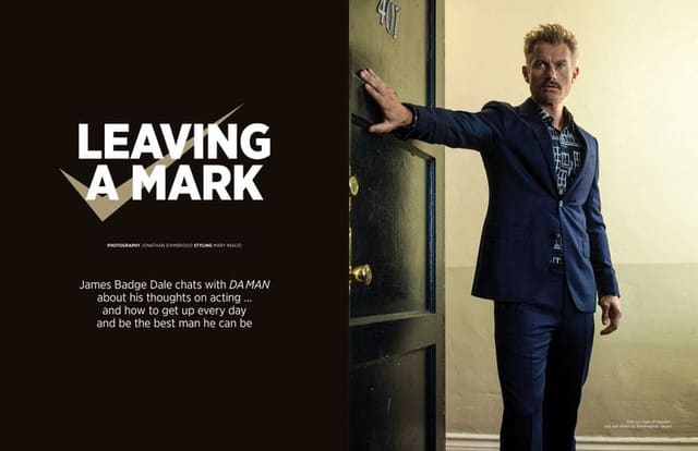 Leaving a Mark: James Badge Dale by Jona... — DA MAN Magazine