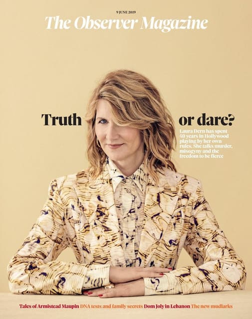 Laura Dern by Ramona Rosales — The Observer Magazine UK