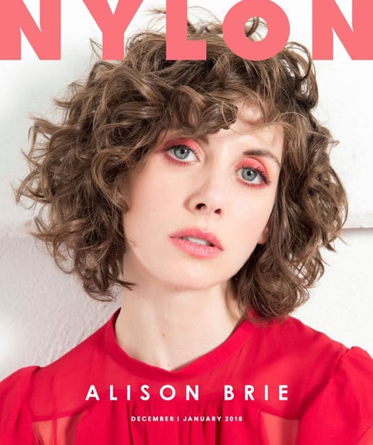 Nylon December 2017 Cover: Alison Brie b... — Nylon Magazine