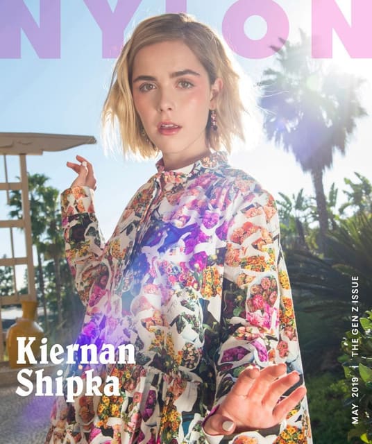 Nylon May 2019 Cover: Kiernan Shipka by ... — Nylon Magazine