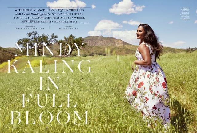 Mindy Kaling in Full Bloom — Vanity Fair U.S.
