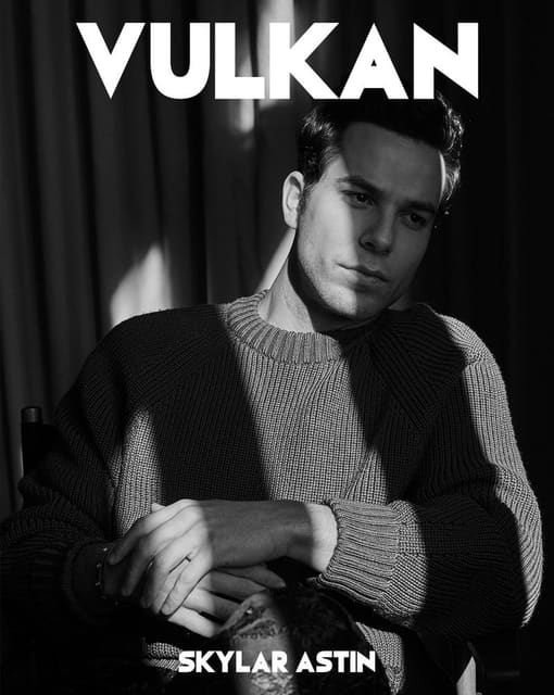 Skylar Astin by David Higgs — Vulkan Magazine