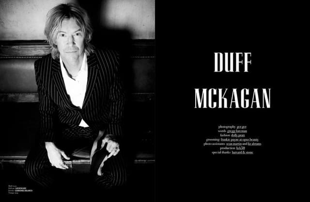 Duff McKagan by Ger Ger — Foxes Magazine
