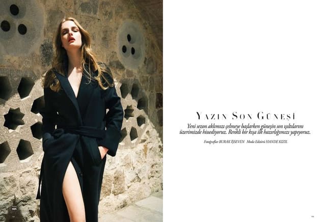 Yazin son günesi — Harper's Bazaar Turkey
