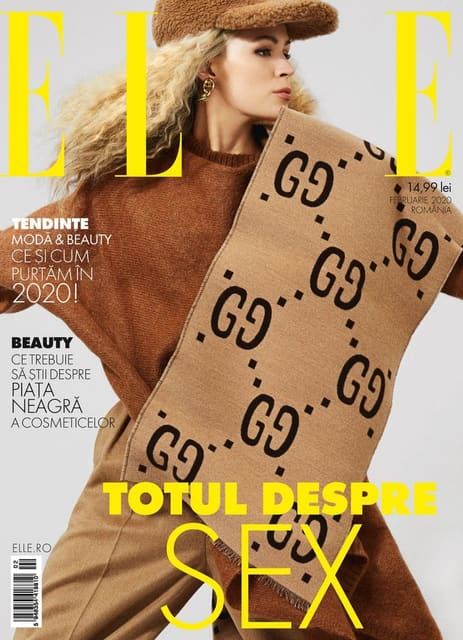 Elle Romania February 2020 Cover — Elle Romania