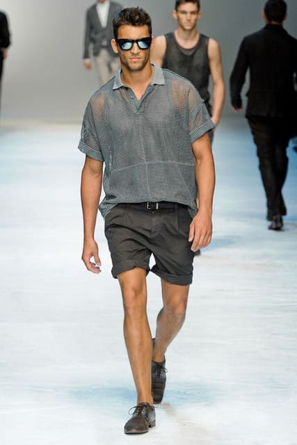 D&G Men S/S 12 Show (Robin opened) — D&G
