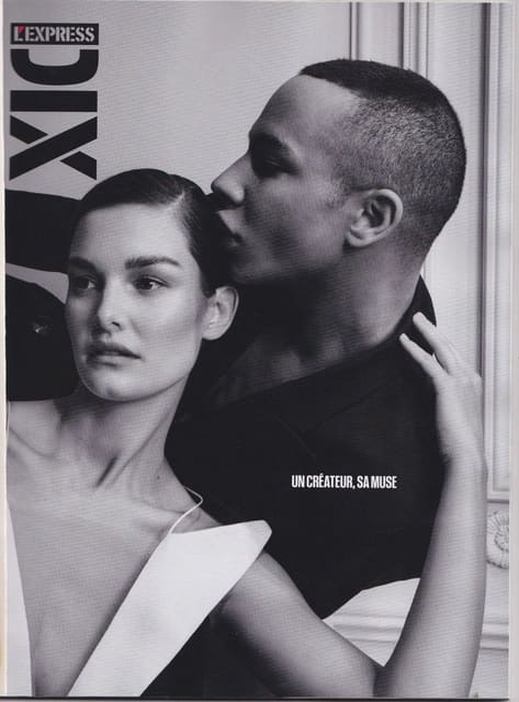 Dans l'oeil d'Olivier Rousteing — L'Express Styles