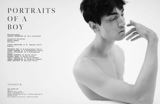 Portraits of a Boy — Carbon Copy
