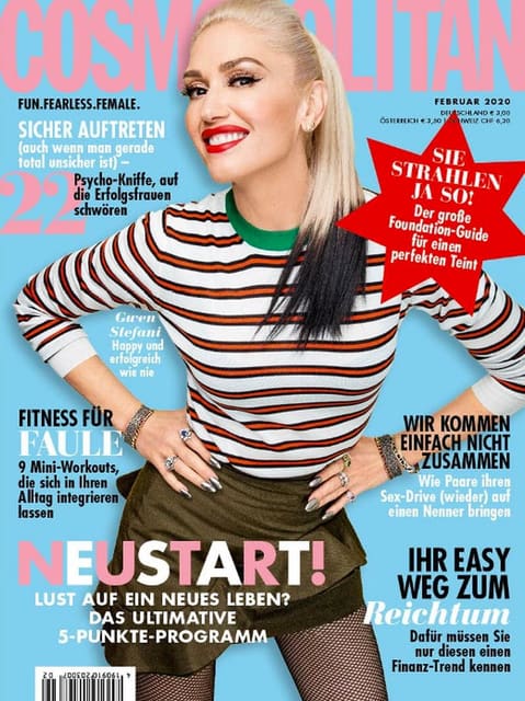 Cosmopolitan Germany February 2020 Cover — Cosmopolitan Germany