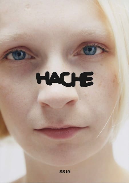 Hache Lookbook S/S 19 — Hache