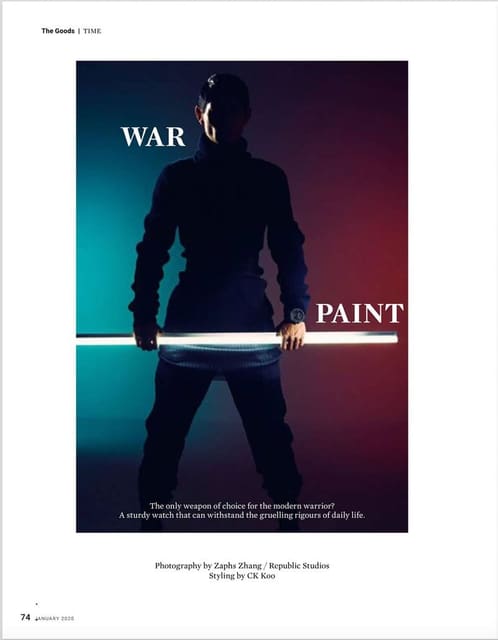 War Paint by Zaphs Zhang — Robb Report U.S.