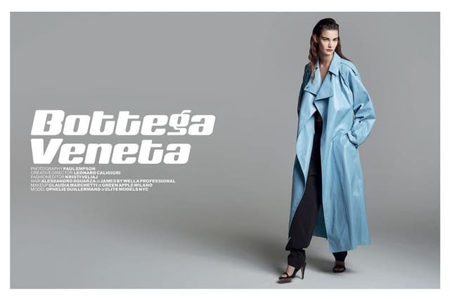 BOTTEGA VENETA — Black Magazine