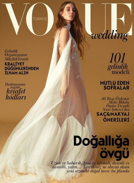 Vogue Turkey Wedding 2018 Cover — Vogue Türkiye