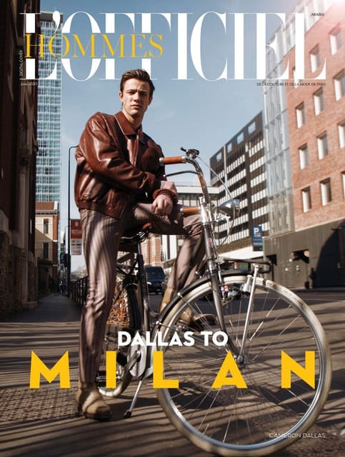 L'Officiel Hommes Arabia June 2020 Cover — L'Officiel Arabia