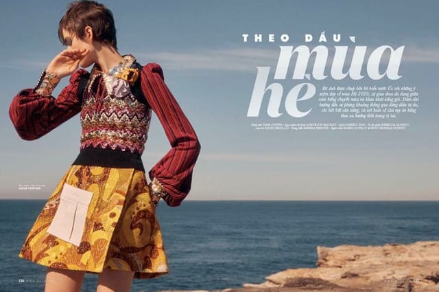 Mua He by Tane Coffin — Elle Vietnam